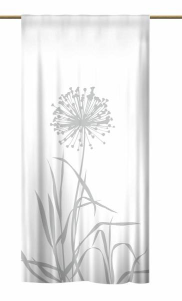 Schlaufenschal Vorhang Allium 24 - blanco lichtgrau  - helles grau